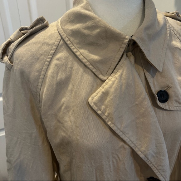 Coach Drapey Trench Coat Size M F29071 - Picture 3 of 16